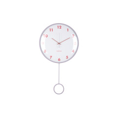 Nástenné hodiny s kyvadlom Cheeky Dome Karlsson KA6058LP, 62cm